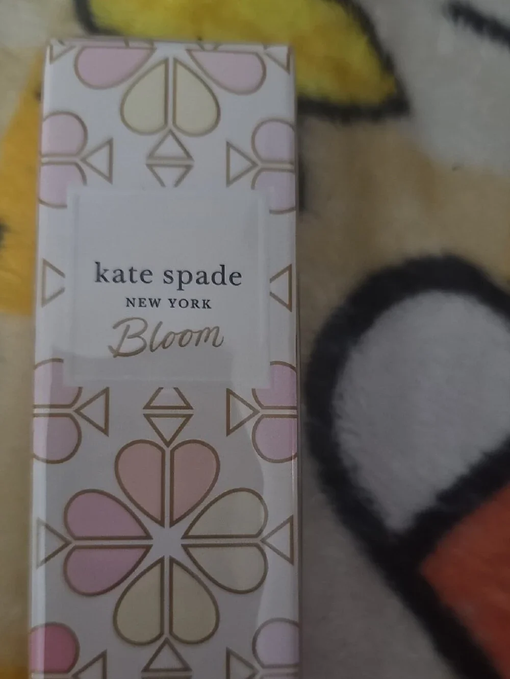 kate spade Bloom Pink & Gold Floral Box
